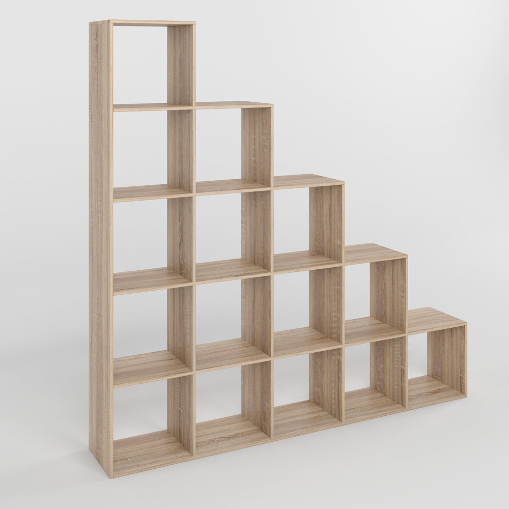 Стеллаж М-ЗОН Джеко 1776 Сонома (MZN-031008)