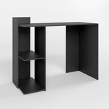 Cтол компьютерный с 2 полками М-ЗОН Джеко 1200/12 Антрацит (MZN-031021)