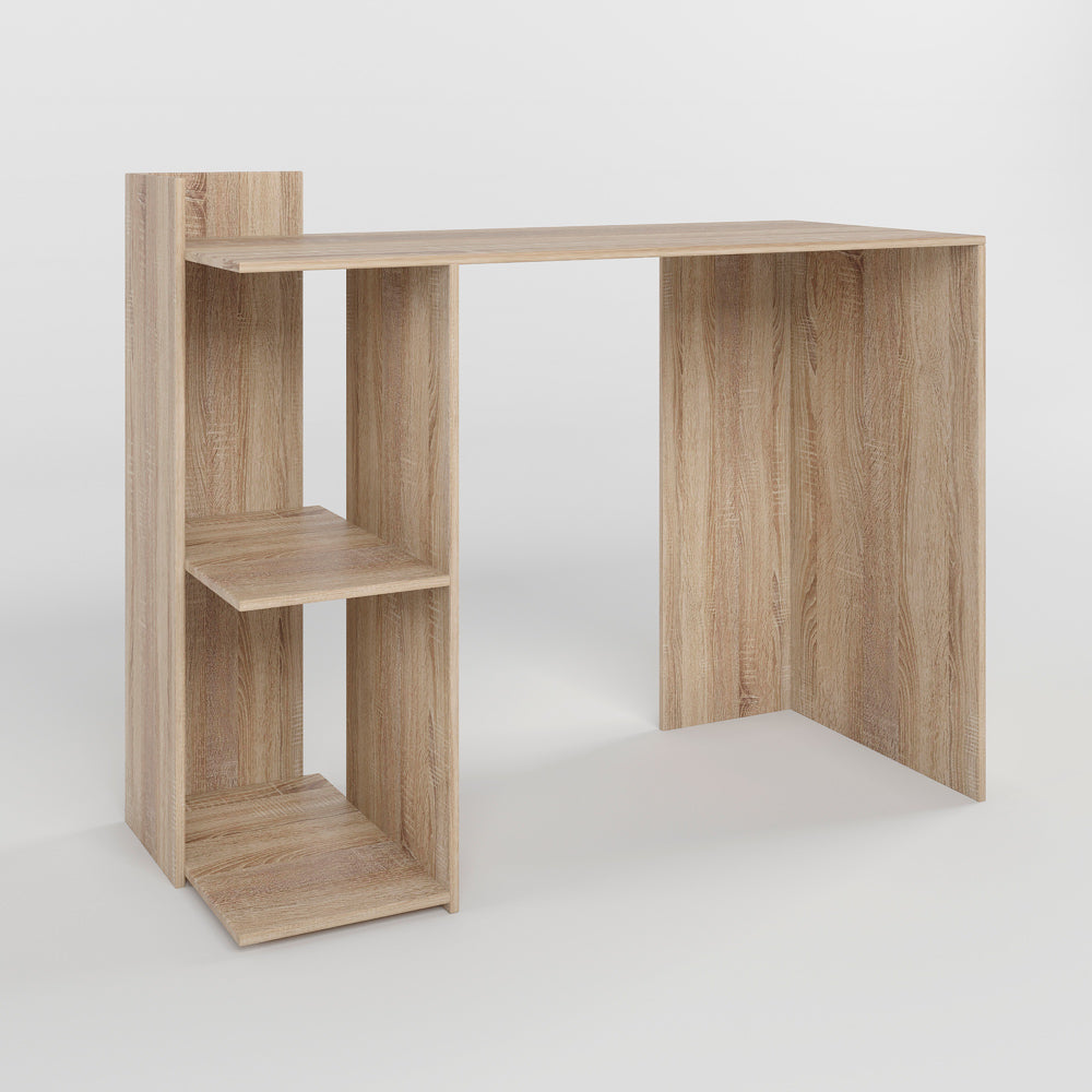 Cтол компьютерный с 2 полками М-ЗОН Джеко 1200/12 Сонома (MZN-031020)