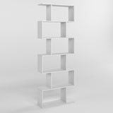 Стелаж-змейка М-ЗОН Джеко 700 Нимфея Альба (белый) (MZN-031010)