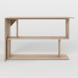 Cтол компьютерный поворотный с полками М-ЗОН Джеко 1200 Сонома (MZN-031032)