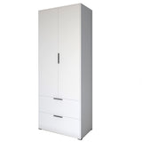 Шкаф распашный двухдверный LION Краш с 2 ящиками Нимфея альба (LION-044010)