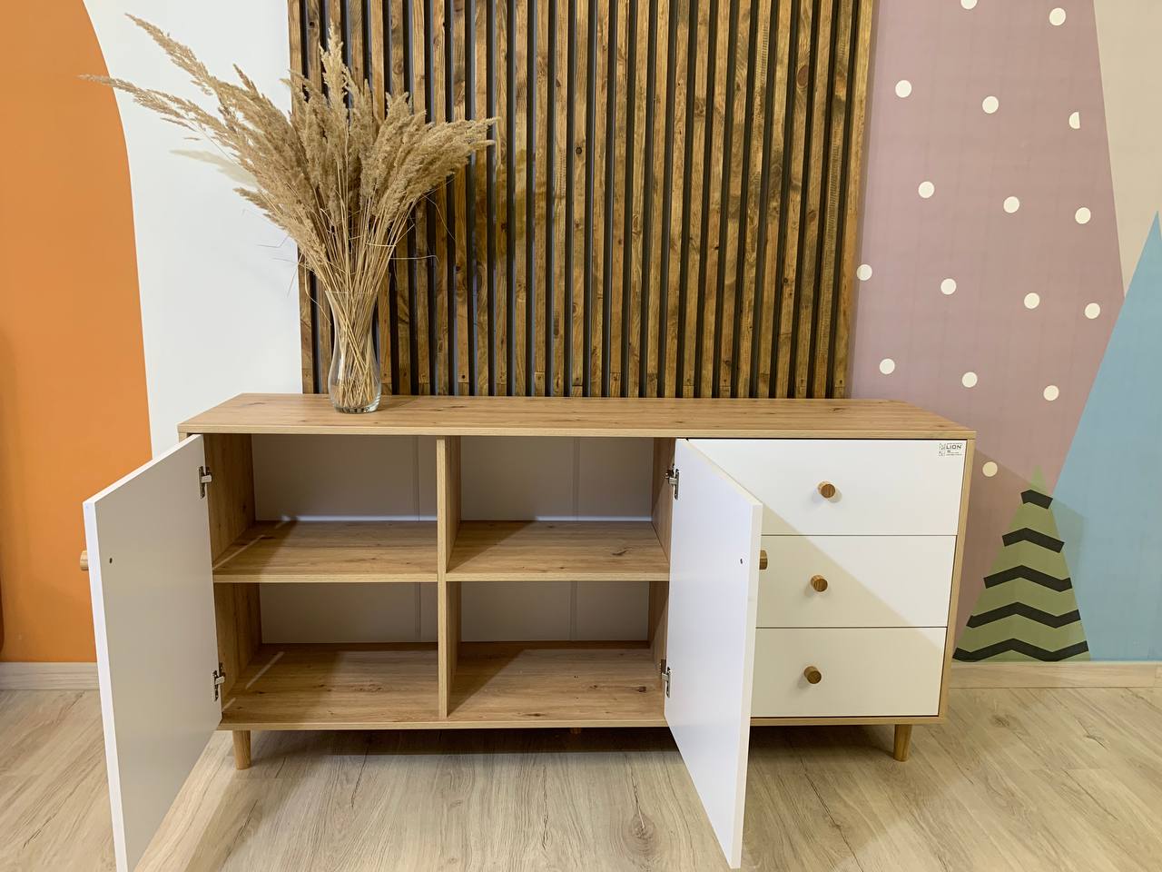 Комод LION Хьюге-5 Дуб сонома (LION-041108)