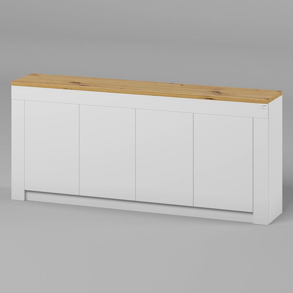 Большой комод LION Ларри-1 Нимфея альба/Дуб Артизан (LION-041045)