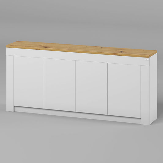 Большой комод LION Ларри-1 Нимфея альба/Дуб Артизан (LION-041045)