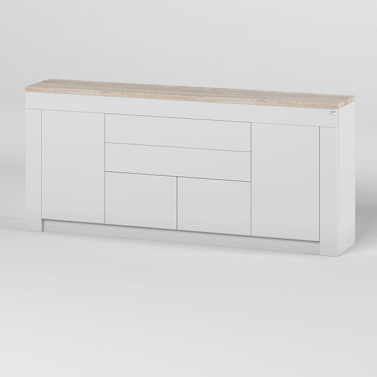 Большой комод LION Ларри-2 Нимфея альба/Самоа дымчатый (LION-041068)