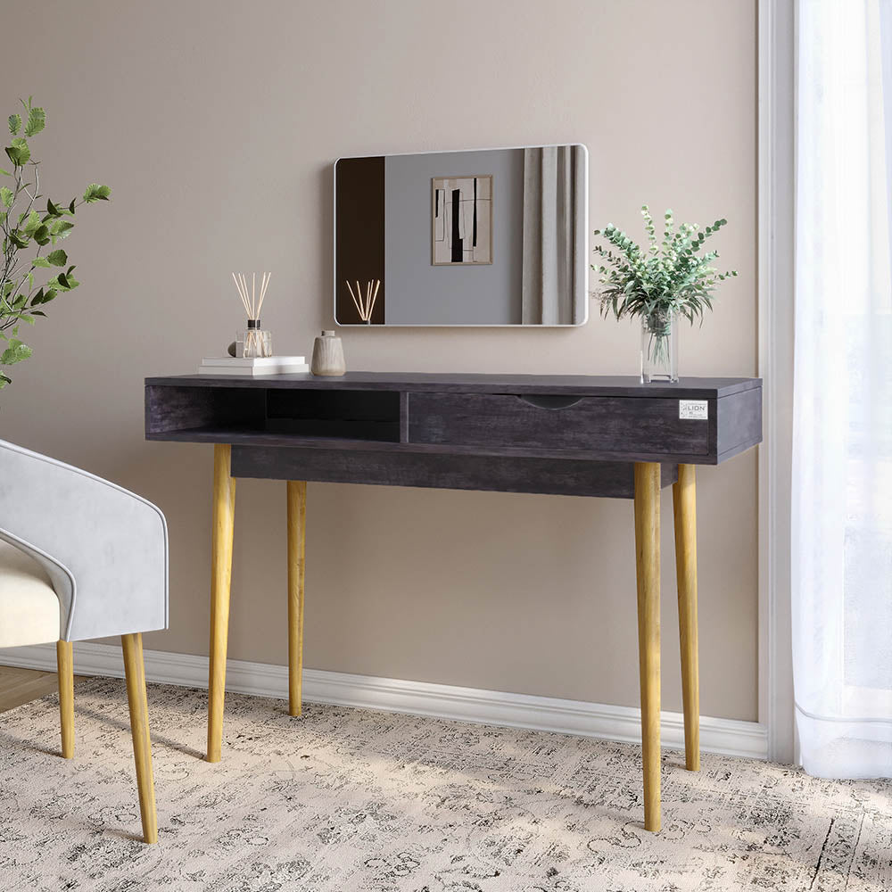 Письменный стол LION Сканди-1 Бетон темный (LION-041204)