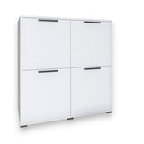 Тумба четырехдверная LION Краш 82x43x86 см Нимфея альба (LION-041763)