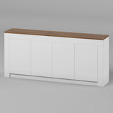 Большой комод LION Ларри-1 Нимфея альба/Дуб Ливорно (LION-041046)