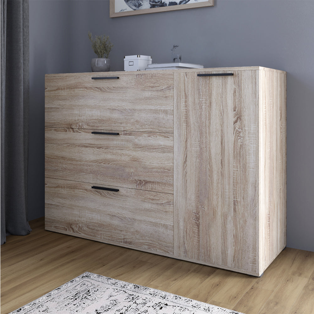 Гарнитур для комнаты LION Краш Дуб сонома из 4 элементов (LION-044182)