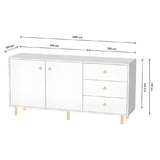 Комод LION Хьюге-5 Гранит серый (LION-041110)