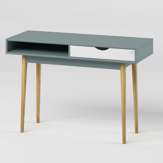 Письменный стол LION Сканди-1 Нимфея Альба (белый)/Гранит серый (LION-041196)