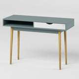 Письменный стол LION Сканди-1 Нимфея Альба (белый)/Гранит серый (LION-041196)