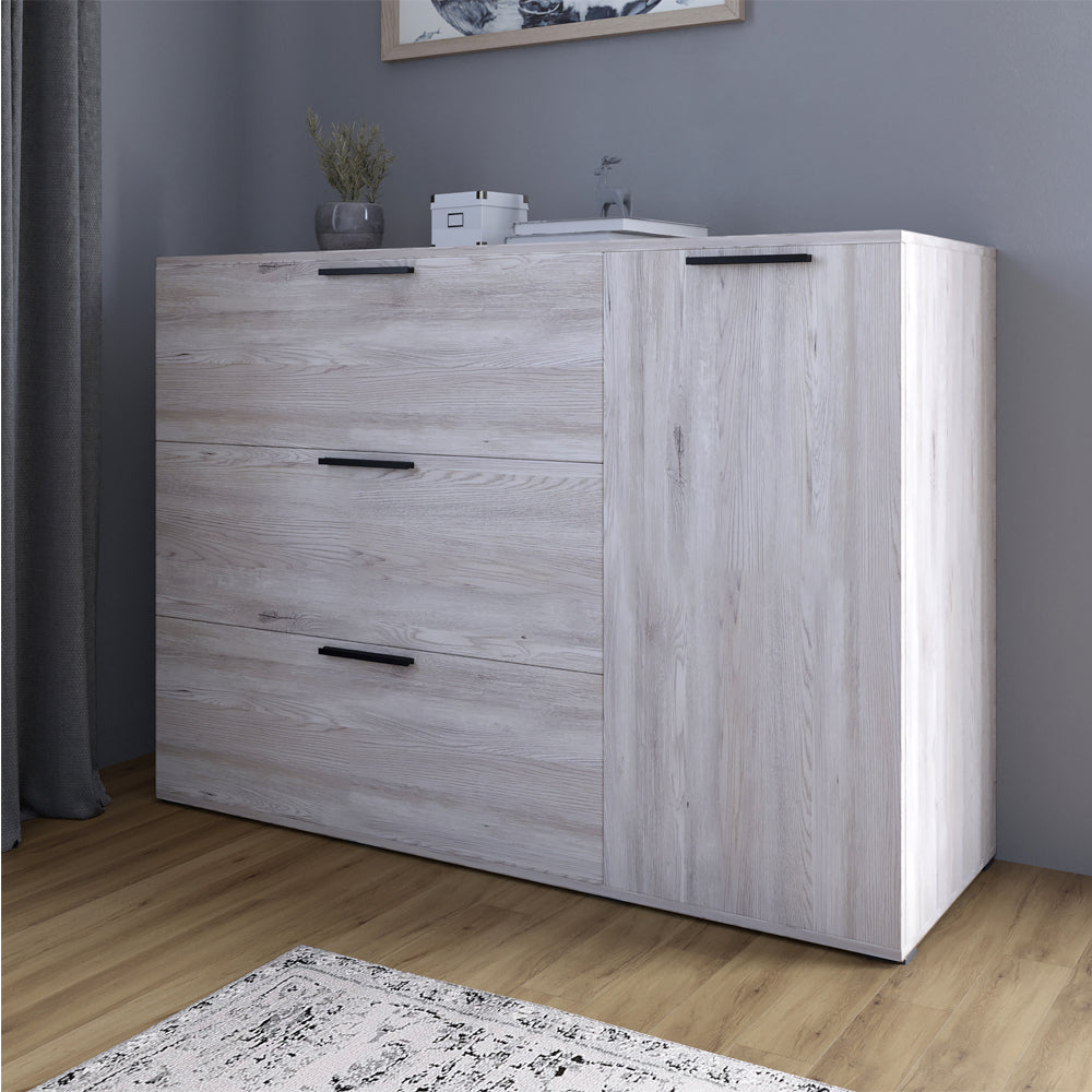 Гарнитур для комнаты LION Краш Самоа дымчатый из 4 элементов (LION-044174)