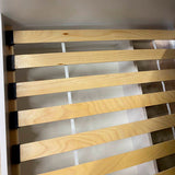 Детская полуторная кровать LION Л-7 с ящиками и ламелями Лили-95 120x200 см Бетон темный (LION-044243)