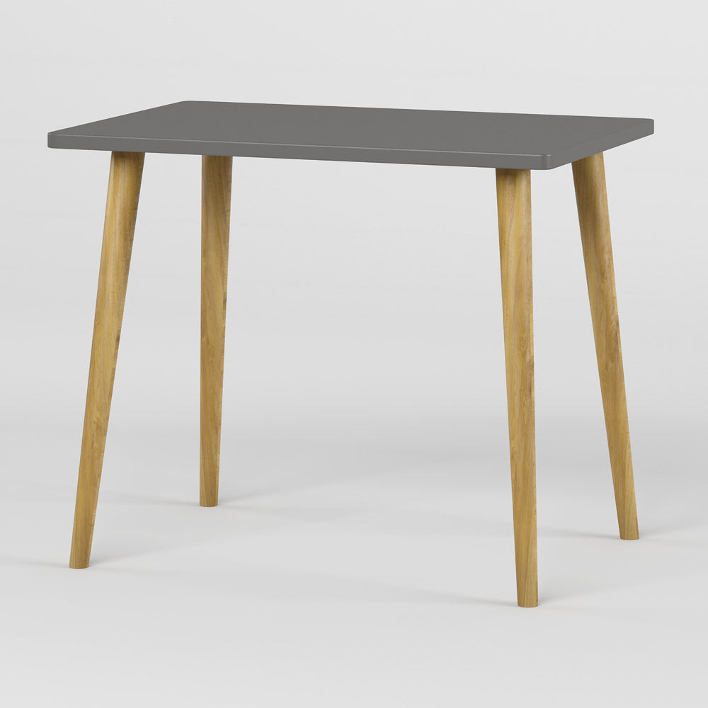 Стол и 4 табурета обеденный комплект для кухни Маями-2 кромка ПВХ 0,45 мм Дуб Артизан (LION-041238)