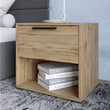 Тумба прикроватная LION Краш с выдвижным ящиком Дуб аппалачи (LION-044135)