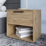 Тумба прикроватная LION Краш с выдвижным ящиком Дуб аппалачи (LION-044135)