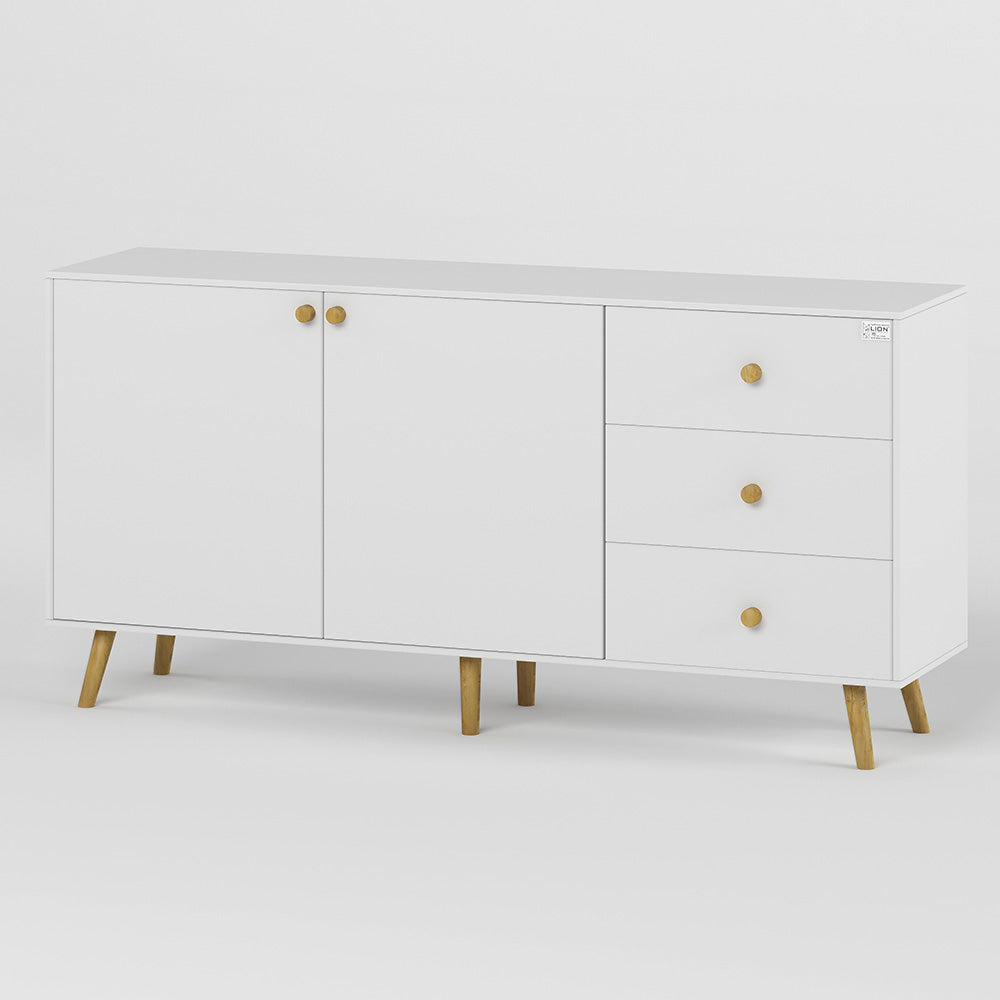 Комод LION Хьюге-5 Нимфея Альба (белый) (LION-041113)