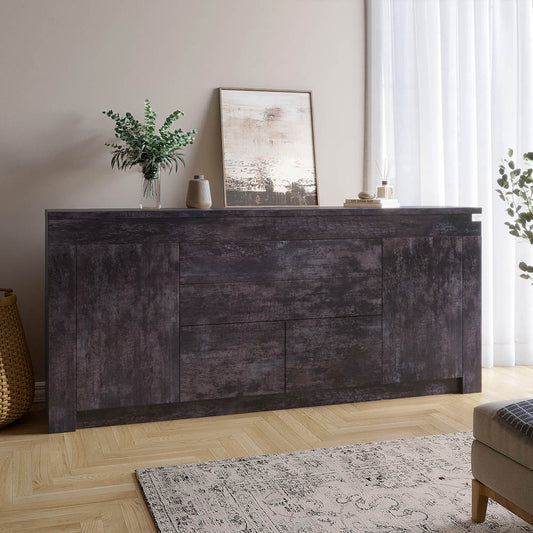 Большой комод LION Ларри-2 Бетон темный (LION-041073)