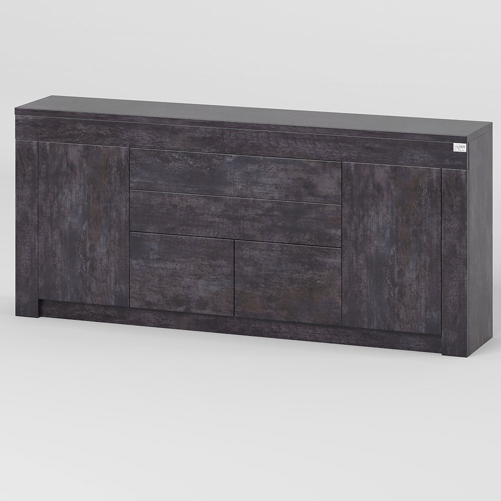 Большой комод LION Ларри-2 Бетон темный (LION-041073)