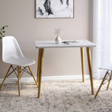 Обеденный стол LION Маями-2 деревянные ножки Бетон (LION-041171)