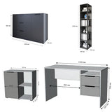 Гарнитур для комнаты LION Краш Бетон style из 4 элементов (LION-044176)