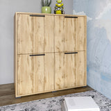 Тумба четырехдверная LION Краш 82x43x86 см Дуб аппалачи (LION-041758)