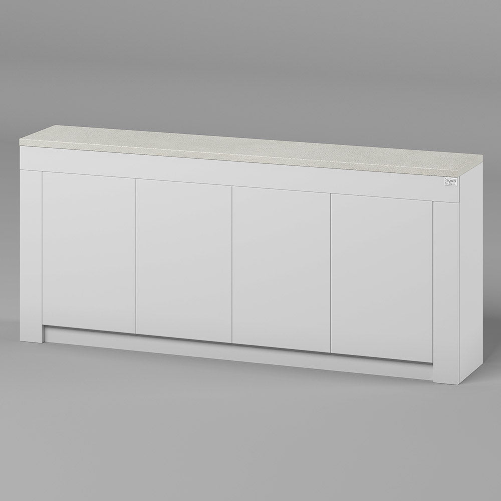 Большой комод LION Ларри-1 Нимфея альба/Бетон Style (LION-041042)