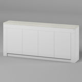 Большой комод LION Ларри-1 Нимфея альба/Бетон Style (LION-041042)