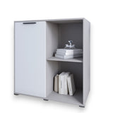 Тумба однодверная LION Краш 82x43x86 см Кашемир/Нимфея Альба (LION-044119)