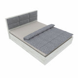 Кровать двуспальная Эверест КЛ-1400 Лайт (подъемный механизм) 140х200 см Дуб Крафт белый (DTM-071072)