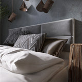 Кровать двуспальная Эверест КЛ-1600 Лайт (щит ДСП под матрас) 160х200 см Дуб Крафт белый (DTM-071071)