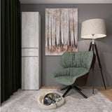 Пенал с выдвижным ящиком Эверест Лайт ПЛ-1 Дуб Крафт белый (DTM-071078)