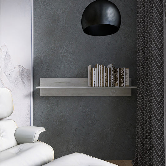 Полка навесная Эверест ПЛН-1 Лайт Дуб Крафт белый (DTM-071079)