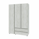 Шкаф трехдверный Эверест ШЛ-3 Лайт Дуб Крафт белый (DTM-071085)