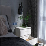 Тумба прикроватная Эверест ТЛ-1 Лайт 45х38х49 см Дуб Крафт белый (DTM-071083)