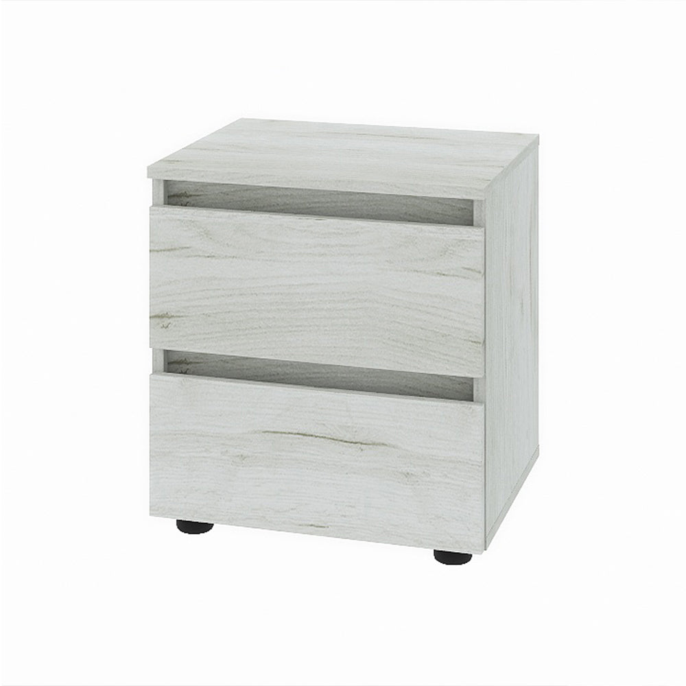 Тумба прикроватная Эверест ТЛ-1 Лайт 45х38х49 см Дуб Крафт белый (DTM-071083)