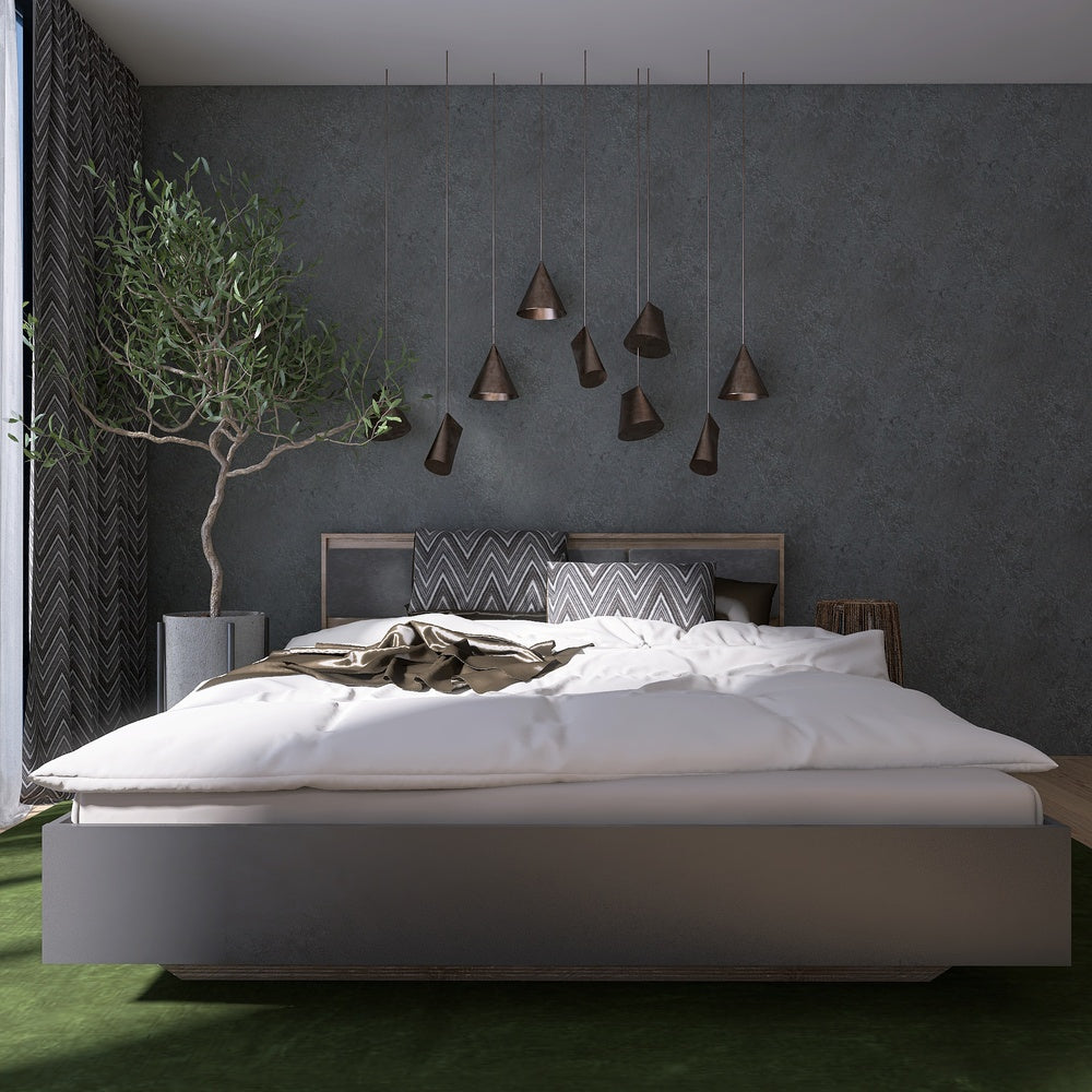 Кровать двуспальная с подъемным механизмом Эверест Сити-1400 200,5х148,8х82,6 см Дуб сонома/Графит (DTM-071092)