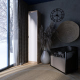 Шкаф-пенал закрытый Эверест Сити-400 Дуб сонома/Белый (DTM-071094)