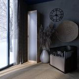 Шкаф-пенал закрытый Эверест Сити-400 Дуб сонома/Графит (DTM-071091)