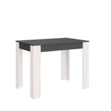 Обеденный комплект Эверест стол СТО-1/4 табурета Т-1 (4шт) Графит/Дуб крафт белый (DTM-071149)