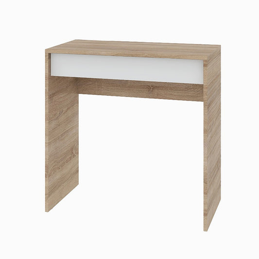 Стол письменный Мини с выдвижным ящиком Эверест Сити-750 75,2х38х74,6 см Дуб cонома/Белый (DTM-071106)