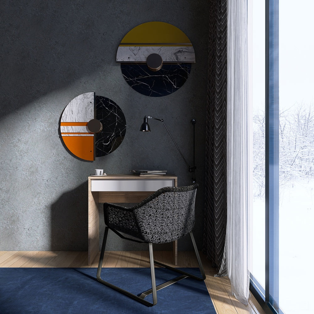 Стол письменный Мини с выдвижным ящиком Эверест Сити-750 75,2х38х74,6 см Дуб cонома/Белый (DTM-071106)