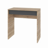 Стол письменный Мини с выдвижным ящиком Эверест Сити-750 75,2х38х74,6 см Дуб cонома/Графит (DTM-071105)