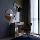 Стол письменный Мини с выдвижным ящиком Эверест Сити-750 75,2х38х74,6 см Дуб cонома/Графит (DTM-071105)