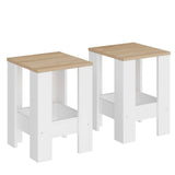 Обеденный комплект Эверест стол СТО-1/4 табурета Т-1 (4шт) Дуб сонома/Нимфея Альба (DTM-071148)