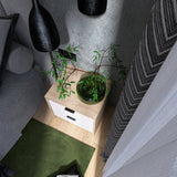 Тумба прикроватная Эверест Сити-450 45,2х38х44,2 см Дуб сонома/Белый (DTM-071090)