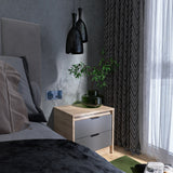 Тумба прикроватная Эверест Сити-450 45,2х38х44,2 см Дуб сонома/Графит (DTM-071089)